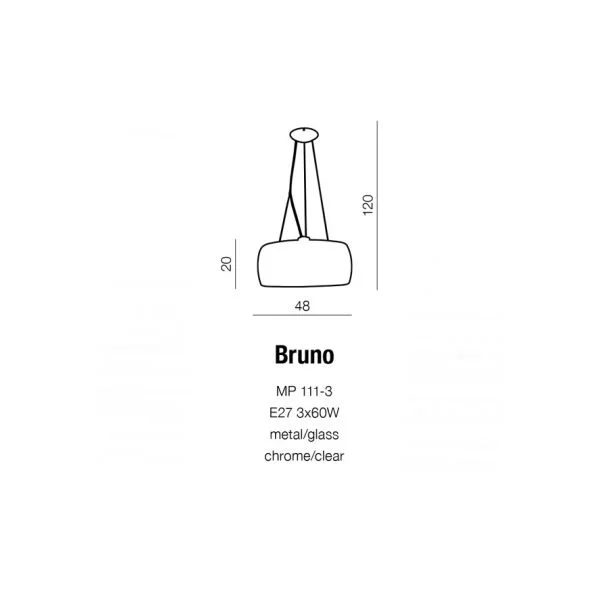 AZZARDO AZ0699 Burn pendant/top