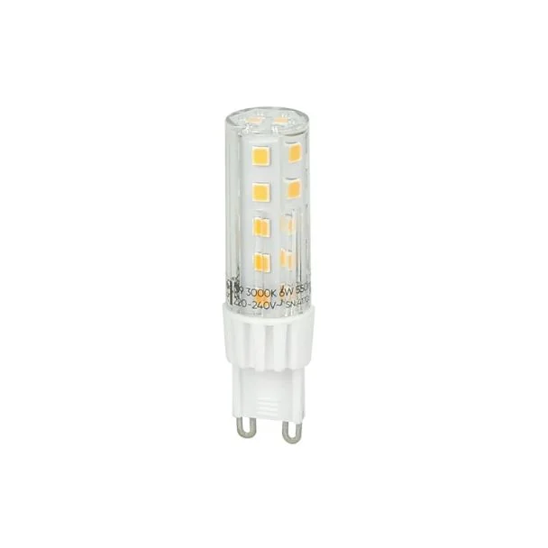 LED line 209589 Żarówka LED G9 3000K 6W 550lm 230V 270° Ceramika LITE