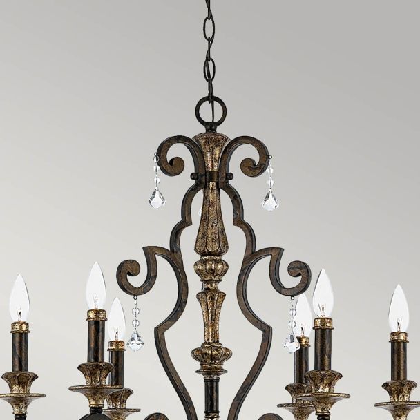 ELSTEAD MARQUETTE QZ/MARQUETTE6/A 6Lt Chandelier