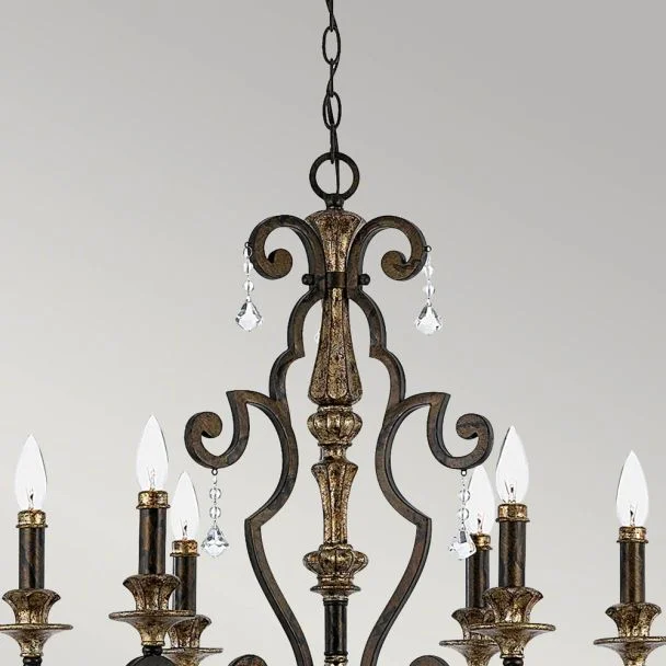 ELSTEAD MARQUETTE QZ/MARQUETTE6/A 6Lt Chandelier