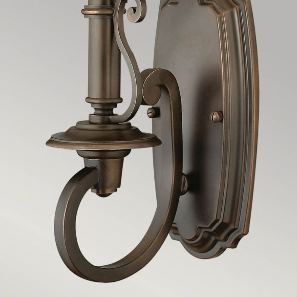 ELSTEAD PLYMOUTH HK/PLYMOUTH1 1Lt Wall Light