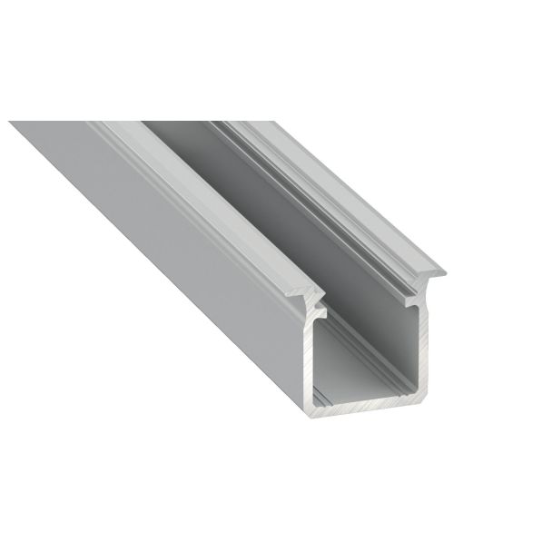 MILAGRO EKPR6559 PROFIL ALUMINOWY SREBRNY TYP G 1m + KLOSZ MLECZNY