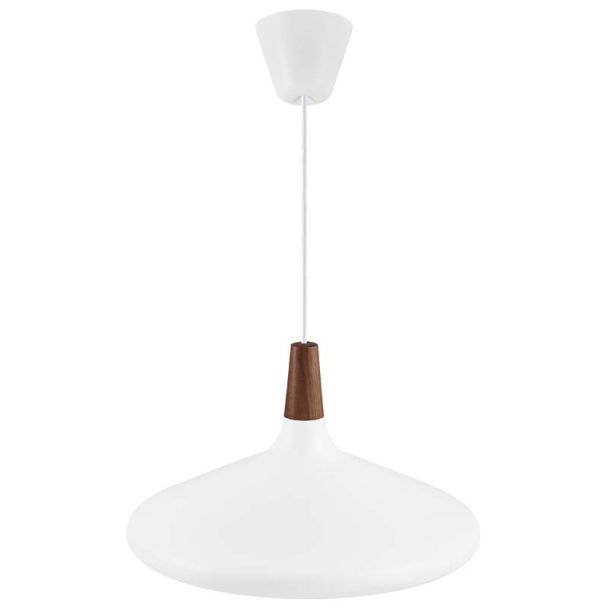 DESIGN FOR THE PEOPLE 2120823001 Lampa wisząca NORI E27 40W Metal Biały
