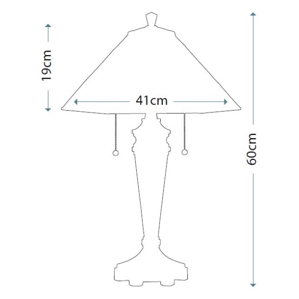 ELSTEAD ARDEN QZ/ARDEN/TL Table Lamp