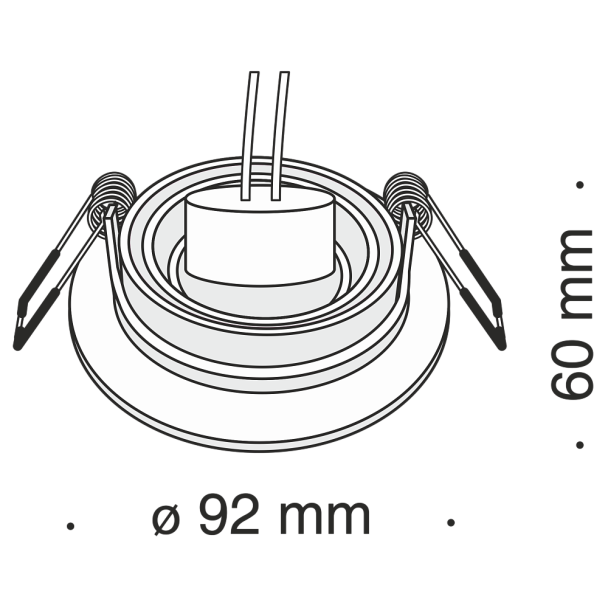 MAYTONI DL023-2-01B Downlight Atom Downlight Black