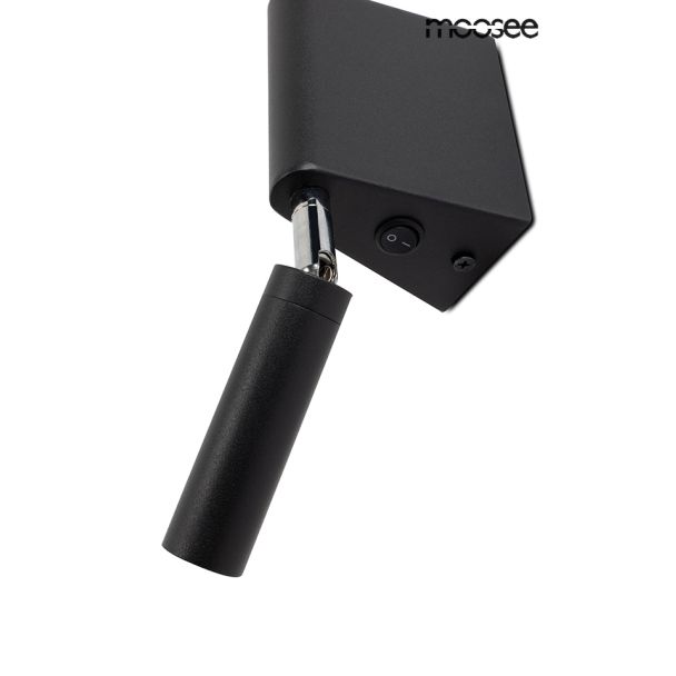 MOOSEE MSE010100335 MOOSEE lampa ścienna PERISCOPE czarna