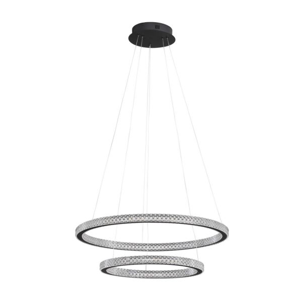 Luces Exclusivas TEPIC LE42821 LAMPA WISZĄCA LED czarny