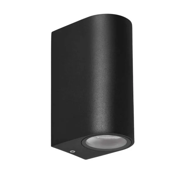 CANDELLUX 22-32294 Lobelia lampa ogrodowa elewacyjna zaokrąglona 9,4x15cm czarny 2x35W GU10 IP44