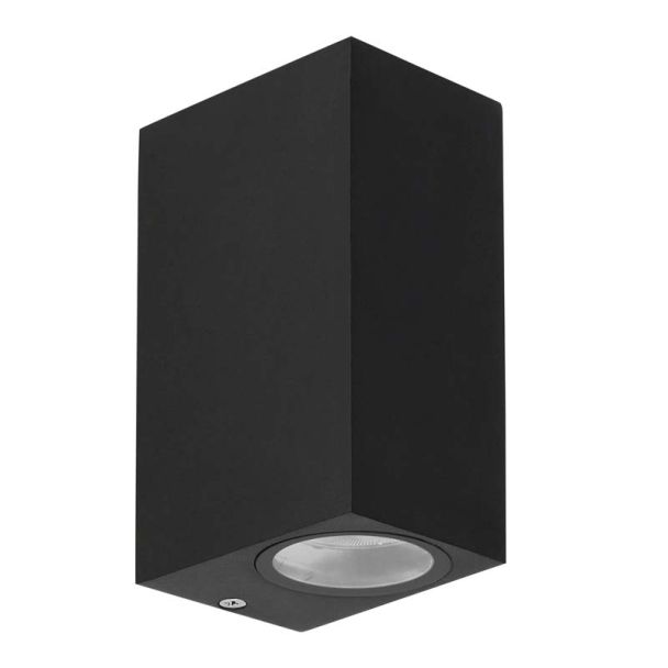 CANDELLUX 22-32317 Nerium lampa ogrodowa elewacyjna kostka długa 92x15,2cm czarny 2x35W GU10 IP44