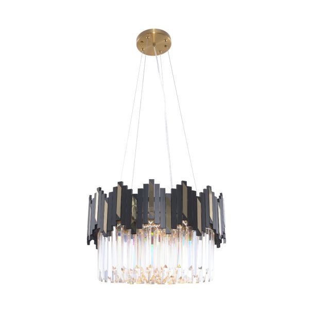 ZUMALINE 2200018M ROTTA LAMPA WISZĄCA CZARNO-ZŁOTA/BLACK-GOLD