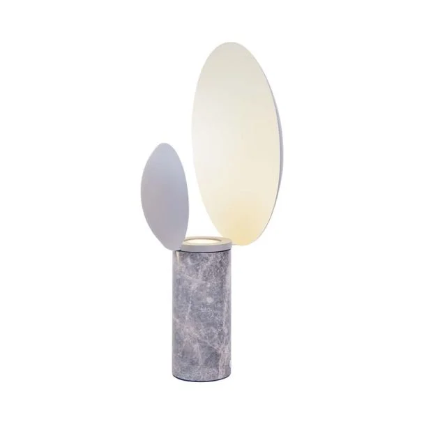 DESIGN FOR THE PEOPLE 2220275010 Lampa stołowa CACHÉ GU10 40W Marmur Szary mat