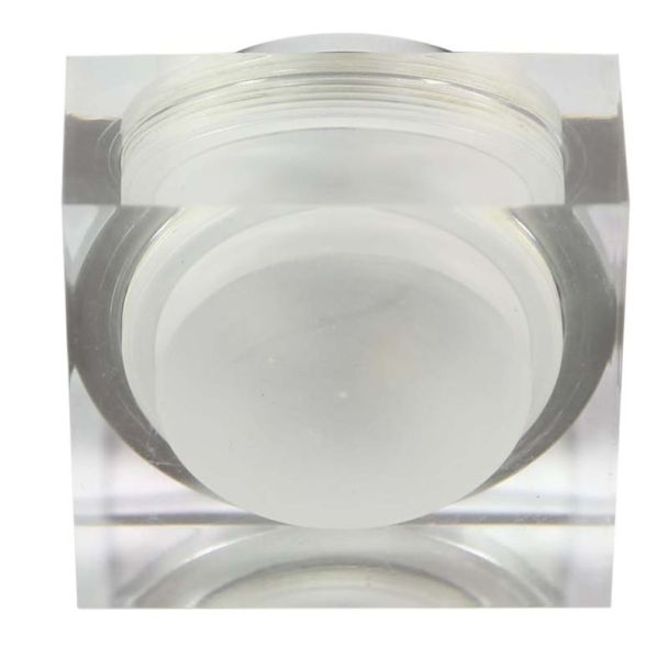 CANDELLUX 2227467 OPRAWA STROPOWA STAŁA KWADRATOWA SAK-02 AL/TR LED 3W LED 230V SZKŁO AKRYLOWE TRA