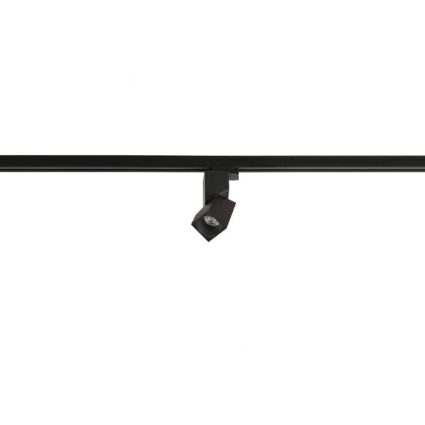 AZZARDO AZ3525 SANTOS SQUARE TRACK BLACK TECHNICAL LAMP reflektor 3-fazowy