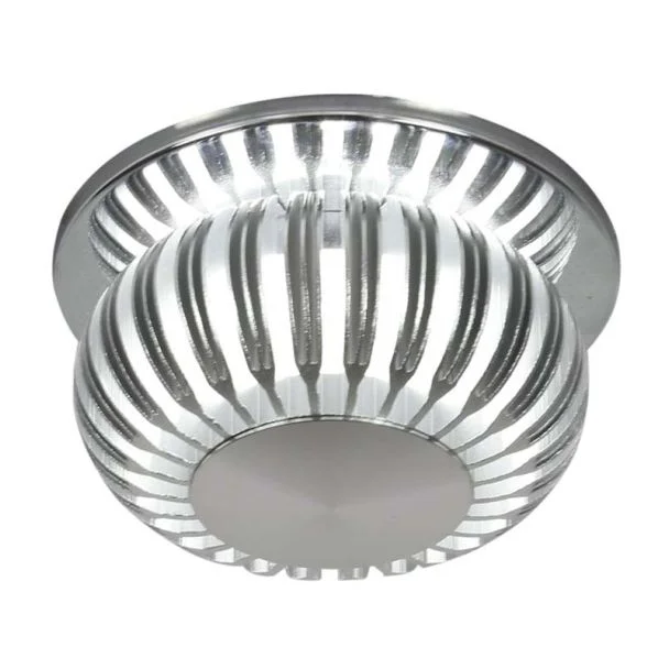 CANDELLUX 2255125 OPRAWA STROPOWA SA-09 AL 3W LED BIAŁY 230V ALUMINIOWA