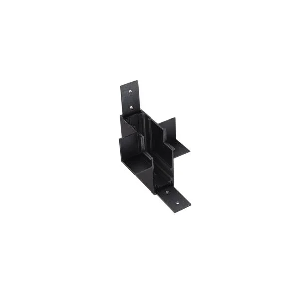 AZZARDO AZ4685 TRACK MAGNETIC INNER CORNER90 GIPS BK TECHNICAL COMPONENT BLACK łącznik do szyny podtynkowej