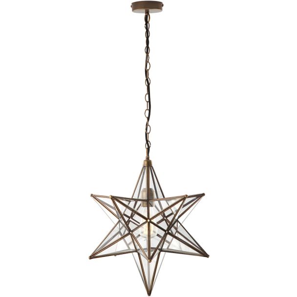 DAR ILA8675 ILARIO 1LT STAR PENDANT LARGE ANT BRA