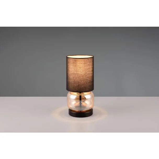 TRIO ELIO 517800113 LAMPA STOŁOWA czarny