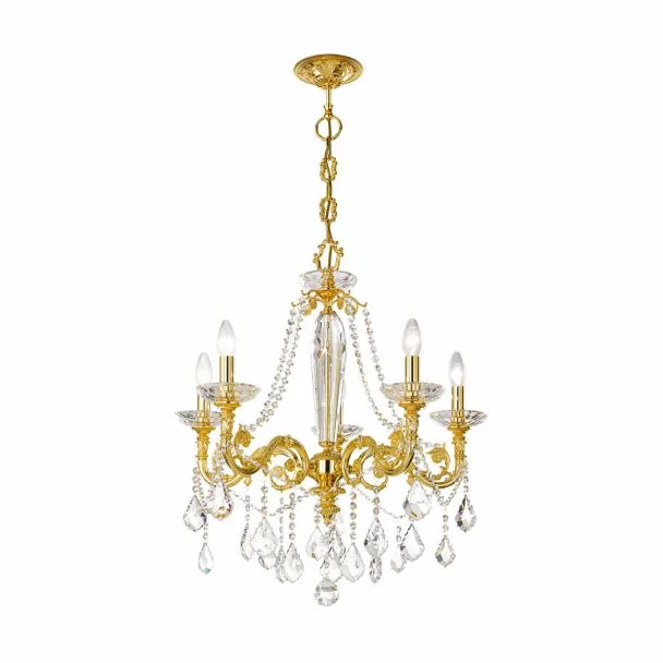 KOLARZ 1299.85.3.SPT CONTARINI CRYSTAL żyrandol złoto 24K