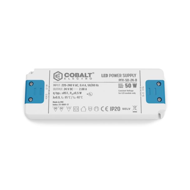 LED LABS 23-0001-17 Zasilacz meblowy LED CobaltElectro PFV 24V 50W IP20 B