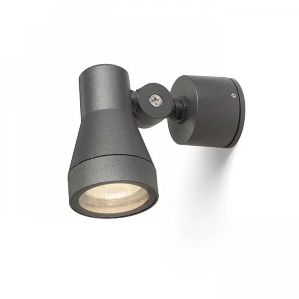 RENDL R10432 DIREZZA ścienna antracyt 230V GU10 35W IP54