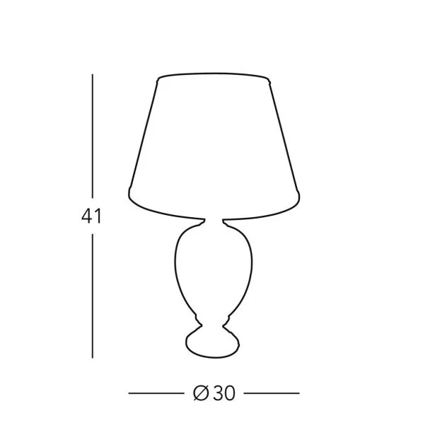KOLARZ 94.7 DAMASCO lampa stołowa złoto 24K