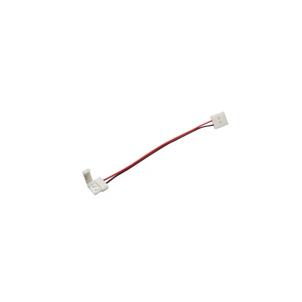 LED LABS 24-1200-02 Złącze taśmy LED 8mm 2-stronne przewód z 2 zatrz.