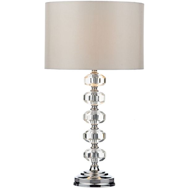 DAR OLE4250 OLEANA TL POL CHR CRYSTAL CW SHD