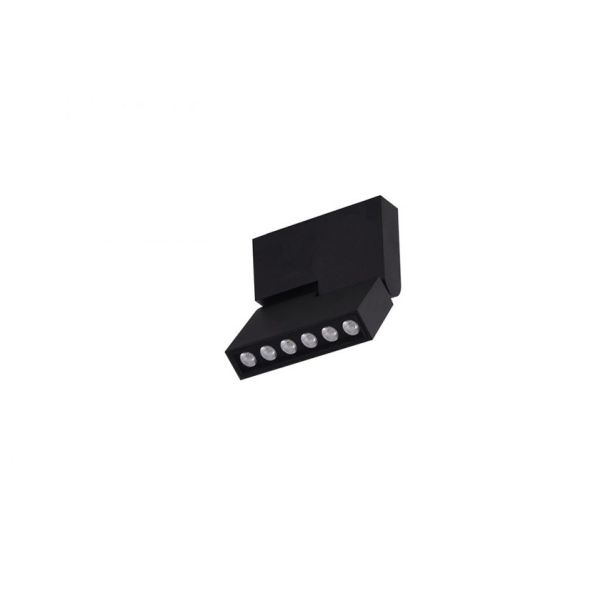 AZZARDO AZ3489 LEON 5 BLACK TECHNICAL LAMP