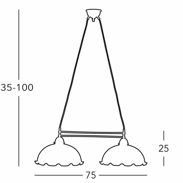 KOLARZ 731.82.161 NONNA lampa wisząca