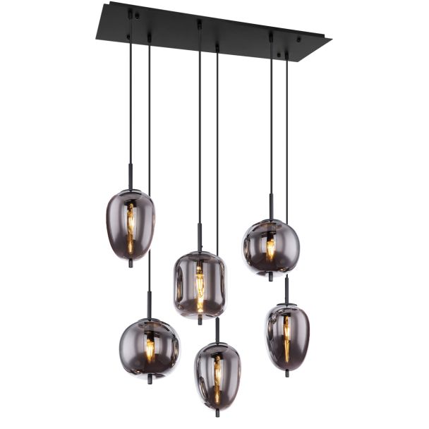 GLOBO BLACKY 15345-6 Lampa wisząca