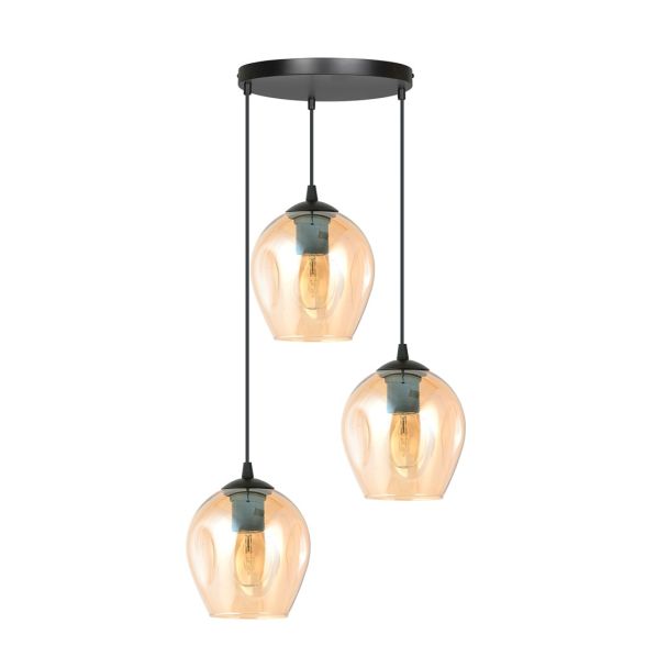 EMIBIG 681/3PREM LAMPA WISZĄCA ISTAR 3 BL PREMIUM MIODOWY