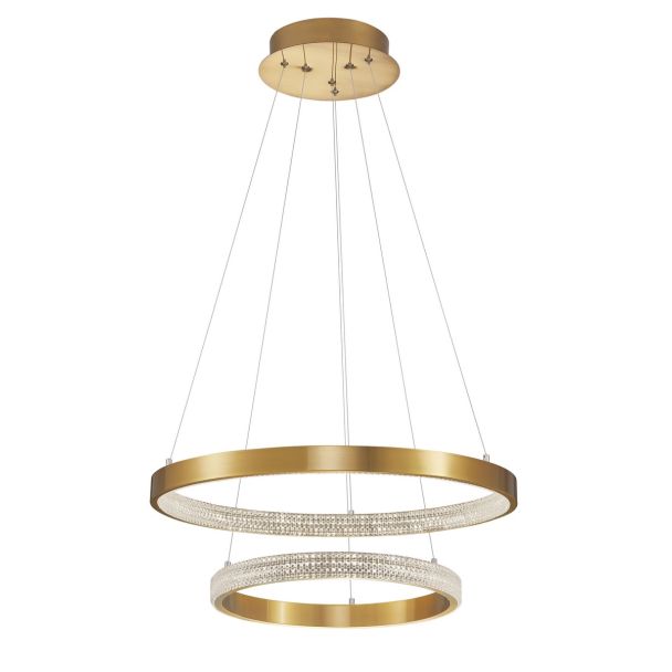 Luces Exclusivas MORON LE41700 LAMPA WISZĄCA mosiądz