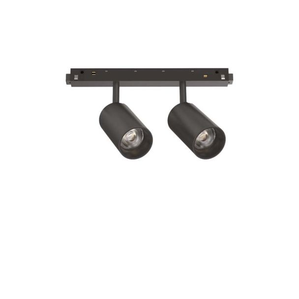 IDEAL LUX 257648 EGO TRACK DOUBLE 16W 3000K ON-OFF BK SYSTEM SZYNOWY czarny