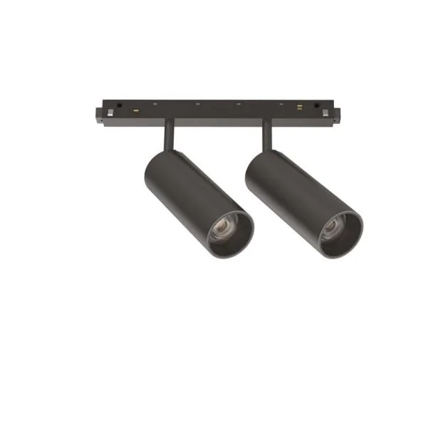 IDEAL LUX 257662 EGO TRACK DOUBLE 24W 3000K ON-OFF BK SYSTEM SZYNOWY czarny