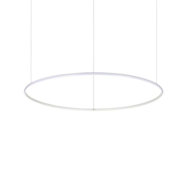 IDEAL LUX 258751 HULAHOOP SP D100 LAMPA WISZĄCA biały