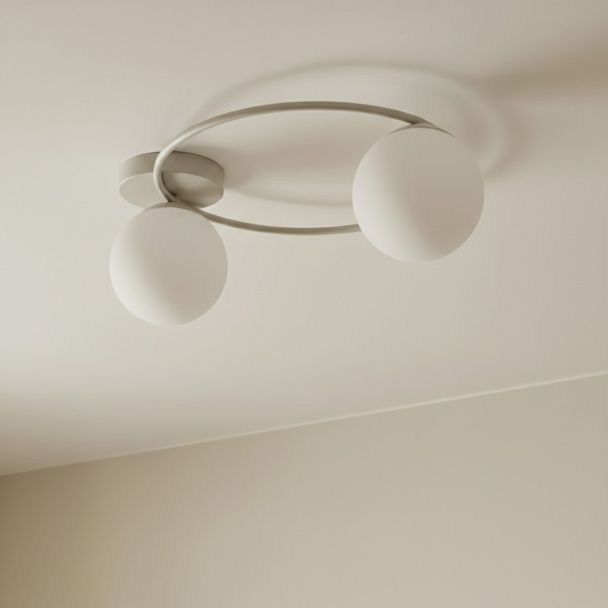EMIBIG 1633/2 SOPRA 2 MOKKA OPAL LAMPA SUFITOWA