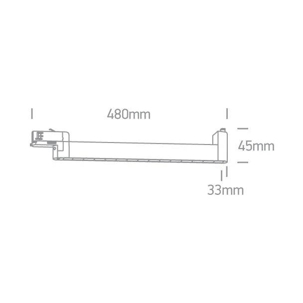 ONE LIGHT 65024TA/B/W Selo czarny track spot COB LED 3000K 15x1W AC LED