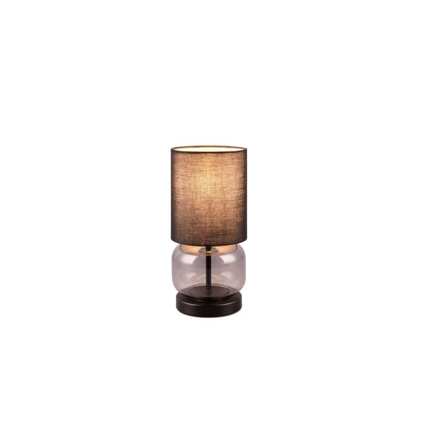 TRIO ELIO 517800154 LAMPA STOŁOWA czarny