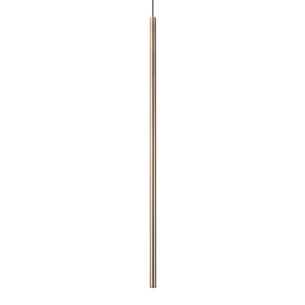 IDEAL LUX 263700 FILO SP1 OTTONE LAMPA WISZĄCA mosiądz