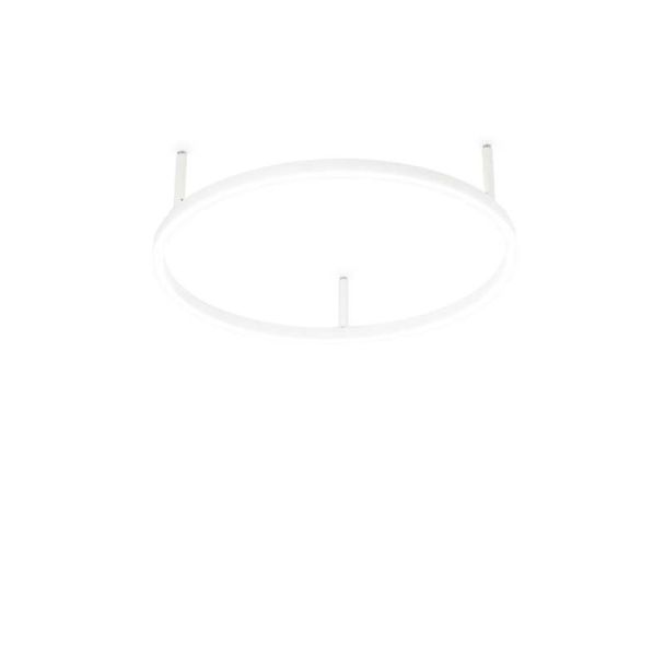 IDEAL LUX 265971 ORACLE SLIM PL D050 ROUND 3000K ON-OFF WH LAMPA SUFITOWA biały