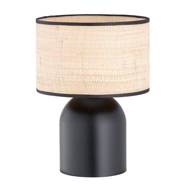 EMIBIG 1324/LN1 LAMPKA BIURKOWA ASPEN LN1 BLACK/RATTAN