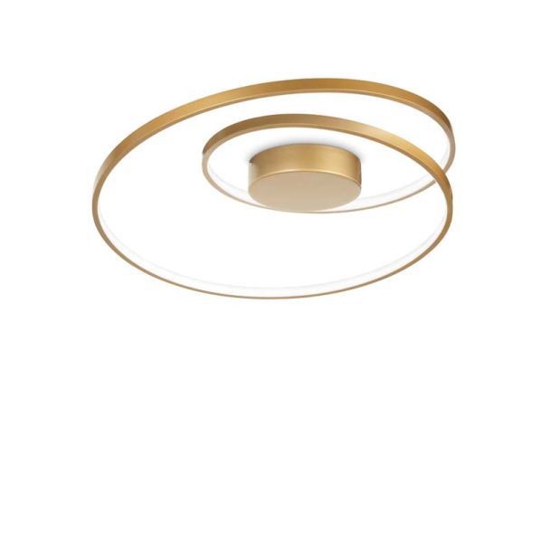 IDEAL LUX 269429 OZ PL ON-OFF OTTONE LAMPA SUFITOWA mosiądz