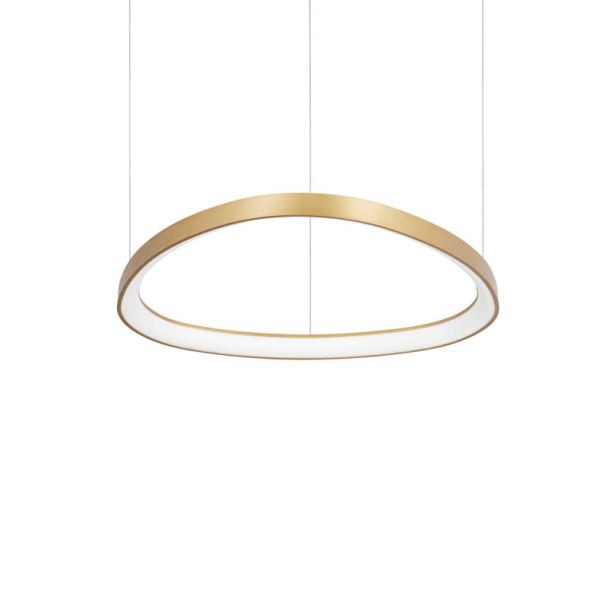 IDEAL LUX 269832 GEMINI SP D061 ON-OFF OTTONE LAMPA WISZĄCA mosiądz