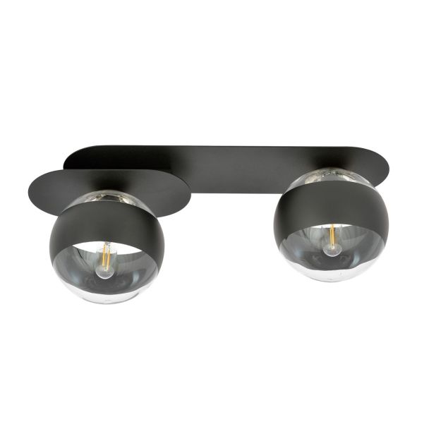 EMIBIG 1121/2 LAMPA SUFITOWA PLAZA 2 BLACK/STRIPE