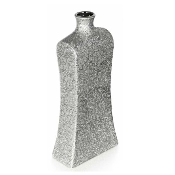 Artehome L8115-A Srebrny wazon dekoracyjny 40 cm