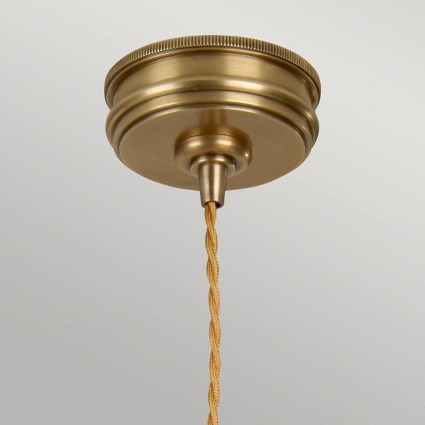 ELSTEAD Douille DOUILLE-P-AB 1 Light Pendant - Aged Brass