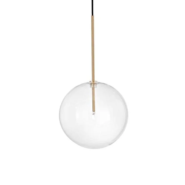 IDEAL LUX 277394 EQUINOXE SP1 D25 OTTONE LAMPA WISZĄCA mosiądz