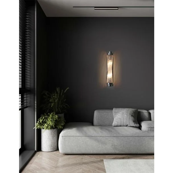 MOOSEE MSE010100362 MOOSEE lampa ścienna COLUMN 60 srebrna