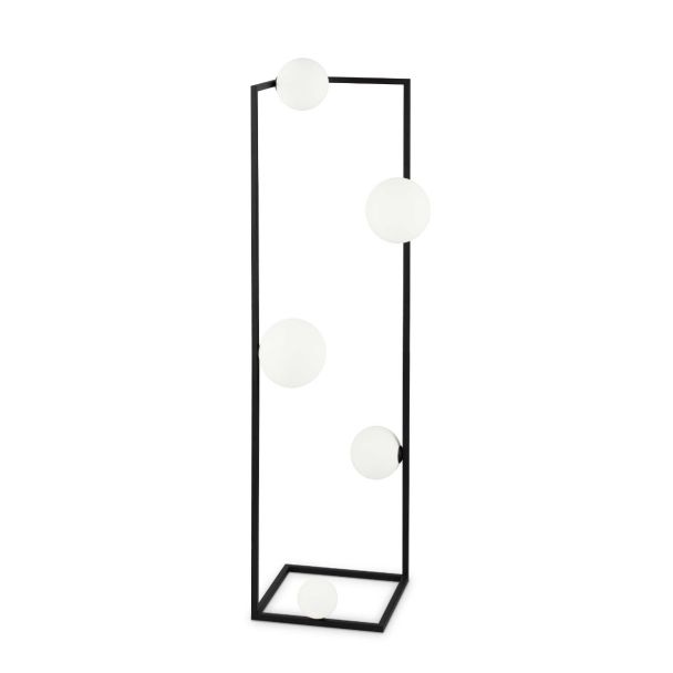 IDEAL LUX 284309 ANGOLO LAMPA PODŁOGOWA czarny