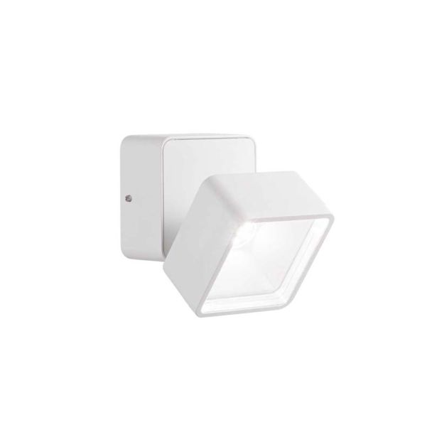 IDEAL LUX 285528 OMEGA AP SQUARE BIANCO 4000K KINKIET biały